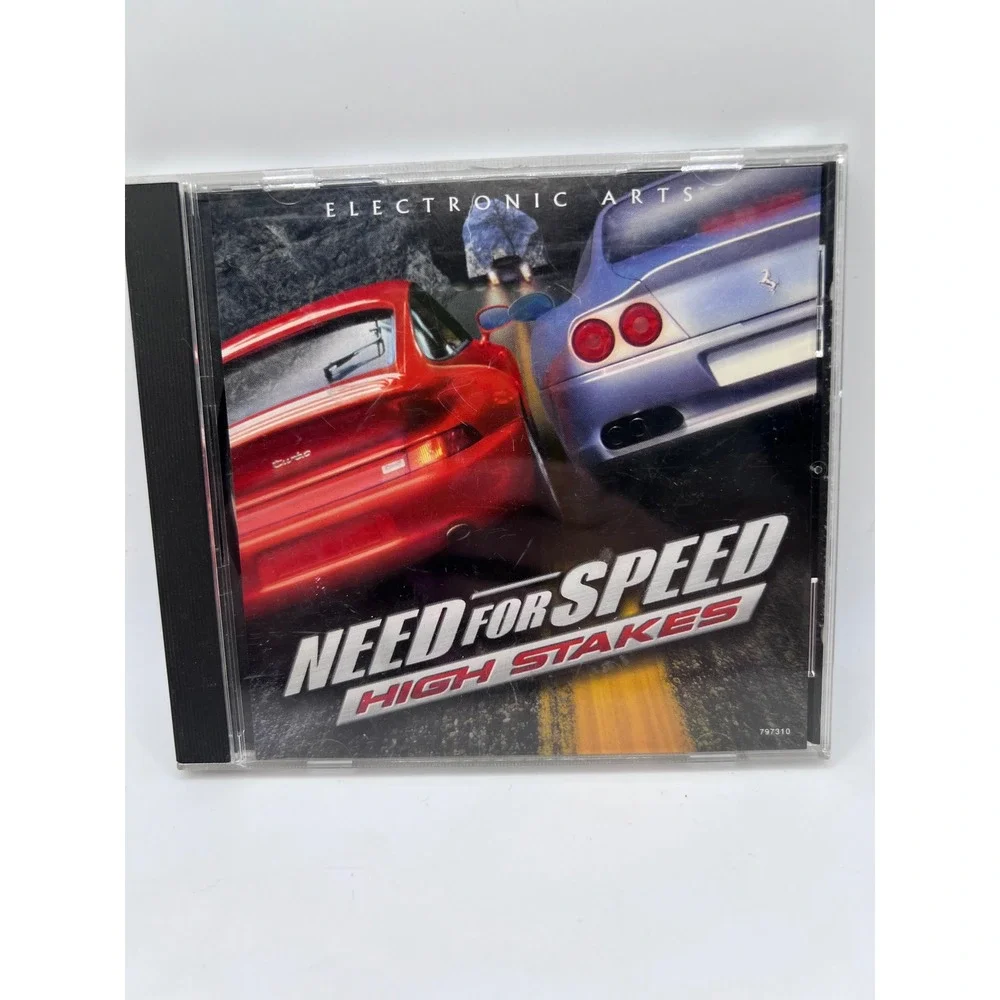 Vintage Need For Speed: High Stakes For PC CD-ROM Car Racing Computer Games 1999